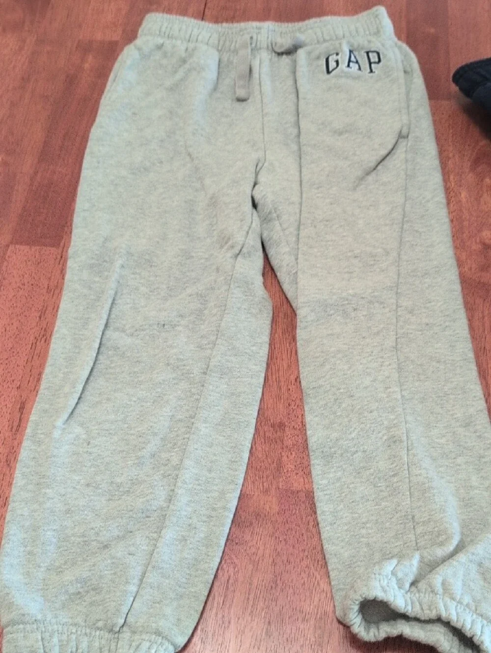 GAP Kids Sweatpants Set — Gray & Navy Fleece Joggers